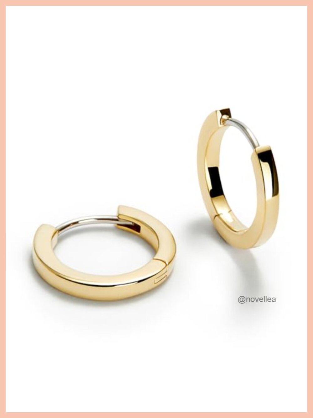 14K Gold Plated Huggie Hoop Earrings for Women - Small Dainty Hypoallergenic